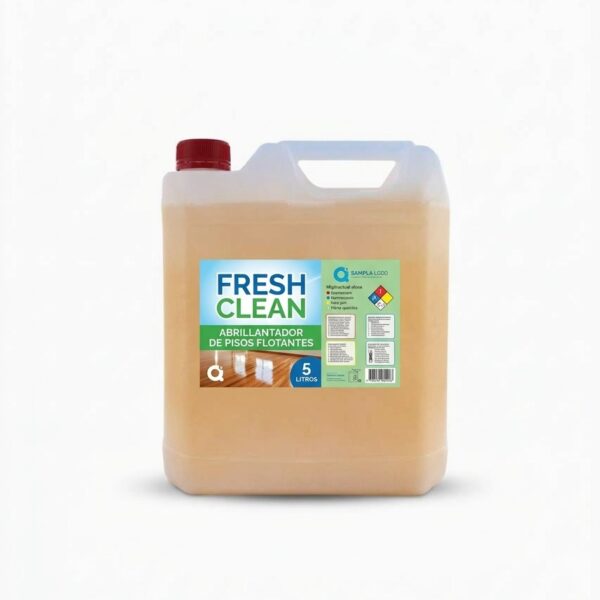 ABRILLANTADOR  DE PISOS FLOTANTES FRESH 5 LITROS