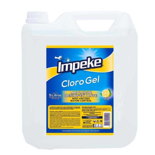 CLORO GEL IMPEKE BIDON 5 LITROS
