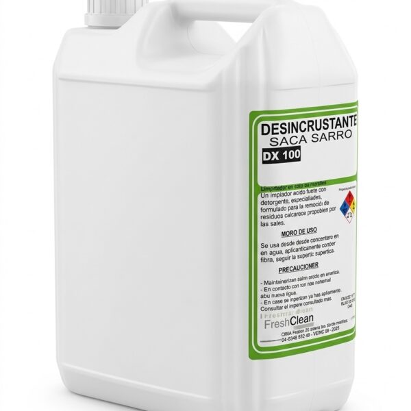 ELIMINADOR DE SARRO DESINCRUSTANTE BIDON 5 LTS