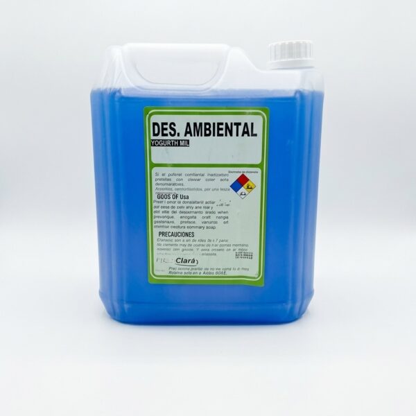 DESODORANTE AMBIENTAL BIDON 5 LTS YOGURT MIEL