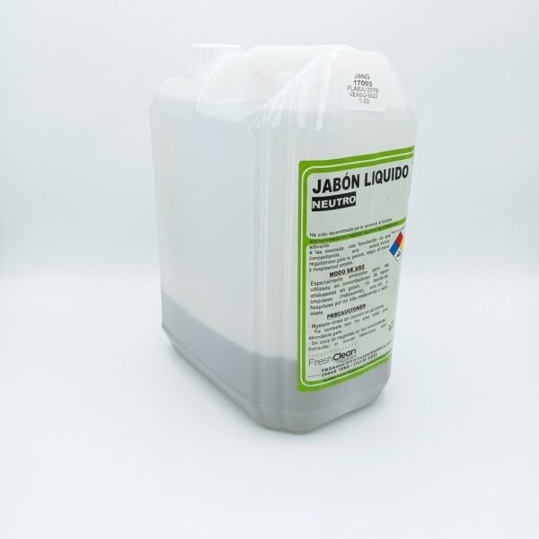 JABON LIQUIDO PARA MANOS NEUTRO BIDON 5 LTS