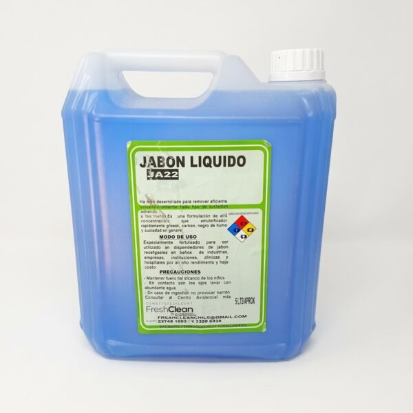 JABON LIQUIDO PARA MANOS GLICERINA BIDON 5 LTS