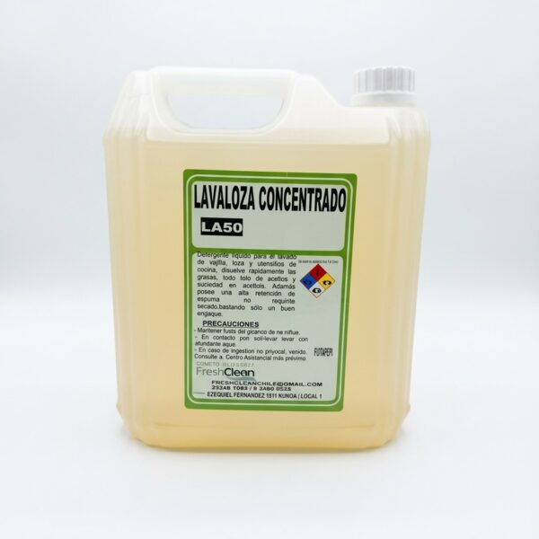 LAVALOZAS CONCENTRADO AMARILLO BIDON 5 LTS