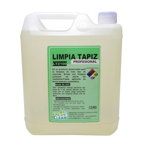 LIMPIA TAPIZ BIDON 5 LITROS