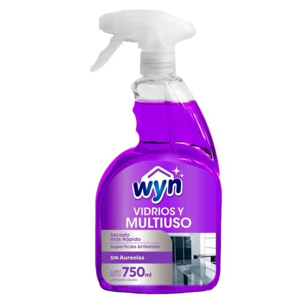 LIMPIA VIDRIOS MULTIUSO WYN GATILLO 750ML