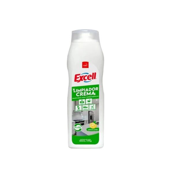 LIMPIADOR EN CREMA EXCELL 250CC/375GR