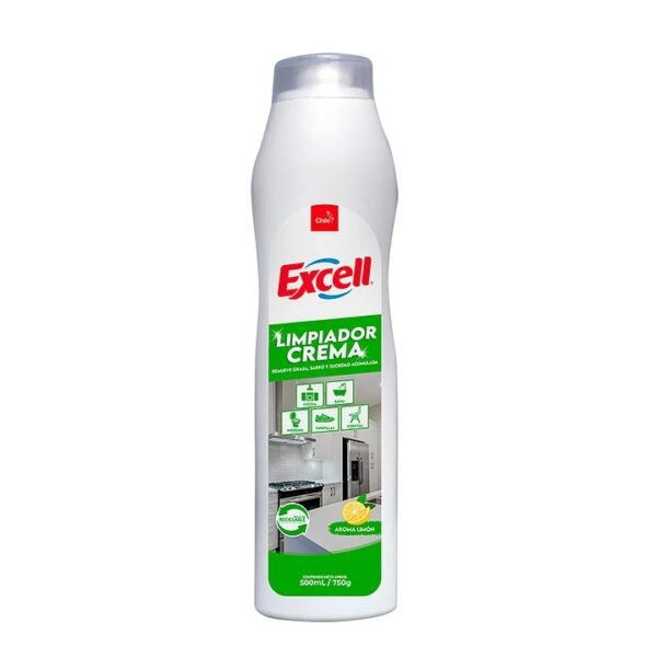 LIMPIADOR EN CREMA EXCELL 500CC/750GR