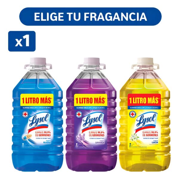 LIMPIA PISOS LYSOL BIDON 5LTS