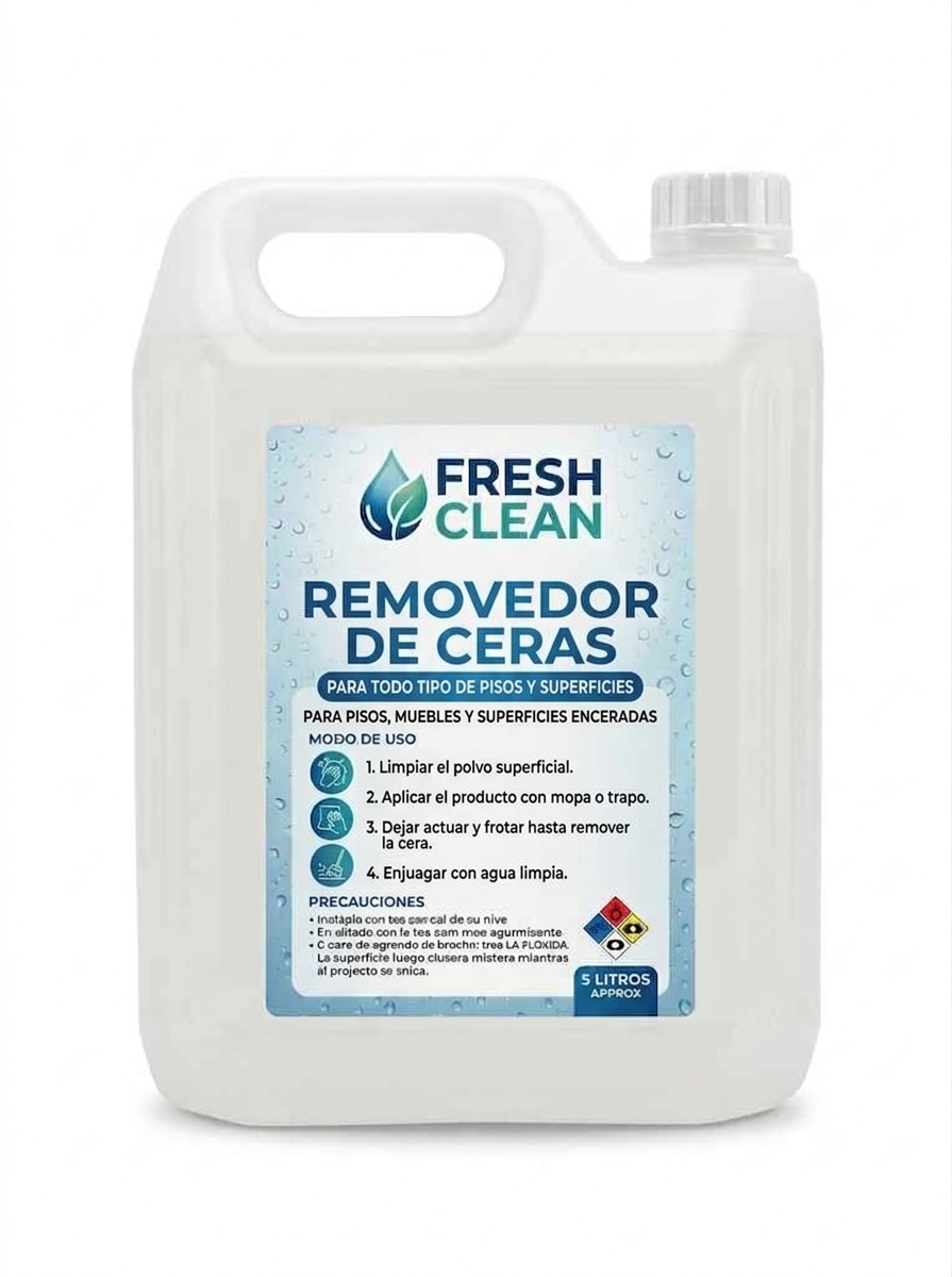 REMOVEDOR DE CERAS ALCALINO BIDON 5 LT