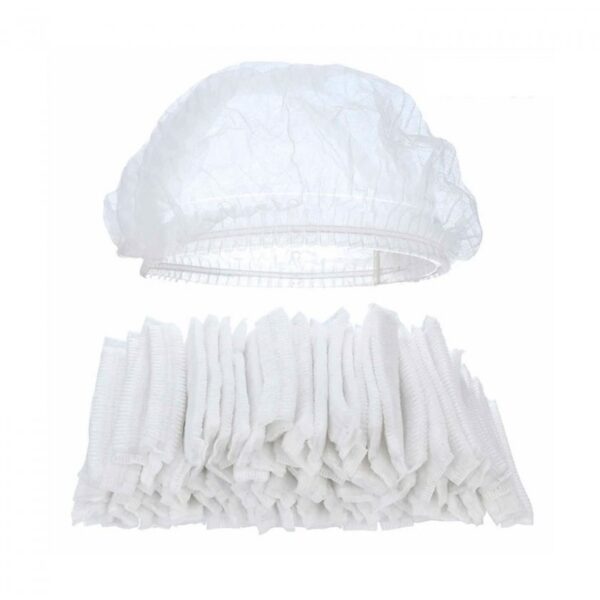 GORRO CLIP COFIA BLANCA X PAQUETE 100 UNIDADES