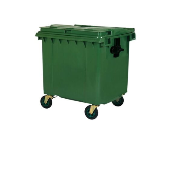 CONTENEDOR DE BASURA IUT 770 LITROS (AMARILLO, GRIS CLARO, VERDE)