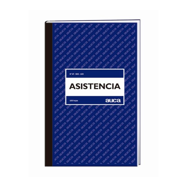 LIBRO CONTABLE ASISTENCIA 100 HOJAS